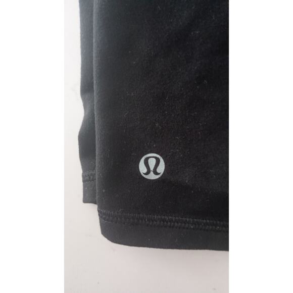 Lululemon black- teal ,boogie shorts Women's size Small, Athletic, - Picture 8 of 8